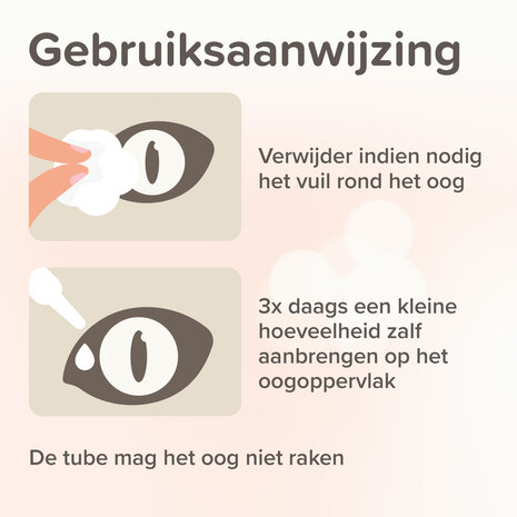 Beaphar Oogzalf Hond, Kat en knaagdier gebruiksaanwijzing