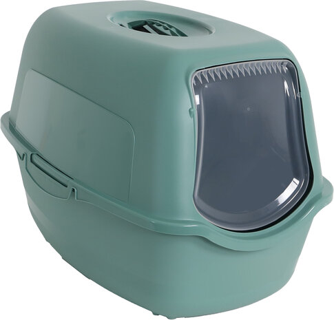 Rotho Bailey design kattenbak in mistletoe green voorkant
