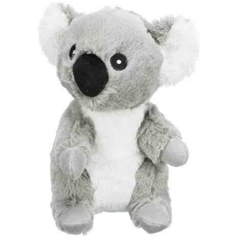Trixie pluche hondenspeeltje Koala Beer 21 cm met geluid &ndash; veilig speelgoed voor honden
