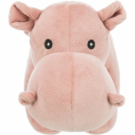 Trixie hondenspeelgoed nijlpaard met ingebouwd piepgeluid