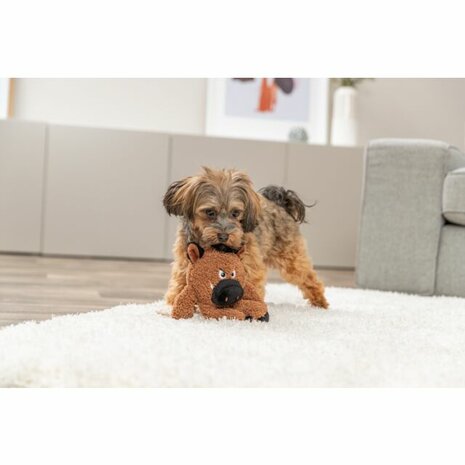 Trixie pluche hondenspeeltje Monster 25 cm met geluid &ndash; zacht hondenspeelgoed