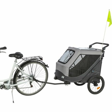 Trixie hondenfietskar en wandelwagen medium