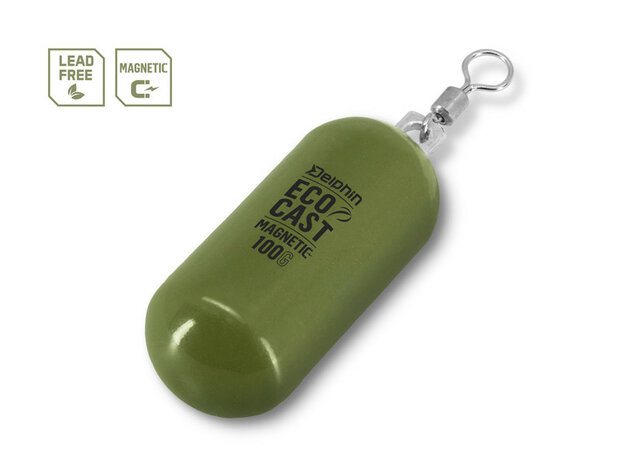 Delphin EcoCAST Loodvrij Visgewicht van Staal