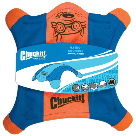 Chuckit Flying Squirrel M frisbee hond 24 cm