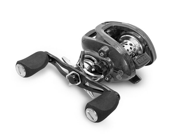 Delphin RYDAX ultra lichte carbon baitcast druppelreel met dubbele slinger EVA foam handgrepen en stervormige slipknop voor de 