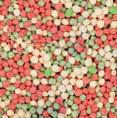 SuperFish Vijverkorrels Mix drijvend visvoer 6mm voor goudvissen en windes