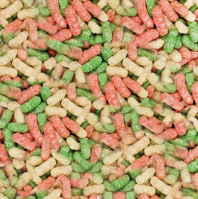 SuperFish Vijversticks Mix gevarieerd drijvend visvoer 10x3mm met vitaminen en mineralen