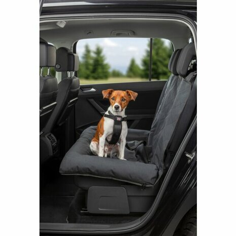 Trixie Autostoel kussen hond dubbel 95x10x50 cm