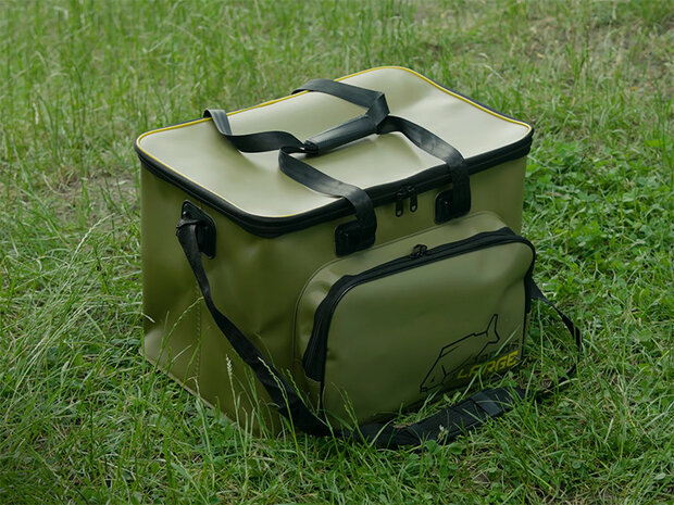 Delphin NuEVA Large Carryall waterdichte EVA vistas met handvatten en schouderband