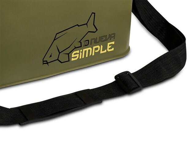 Delphin NuEVA Simple Carryall compacte waterdichte EVA vistas met schouderband