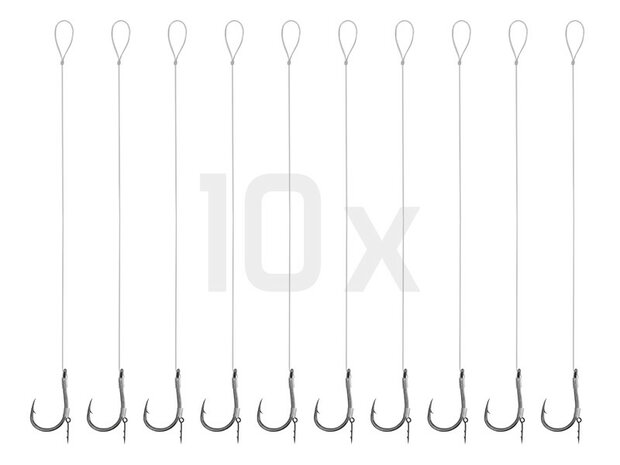 Delphin Feeder rig Delphin Fluoro Sting Chinu 10 stuks met bait spike, 10 stuks