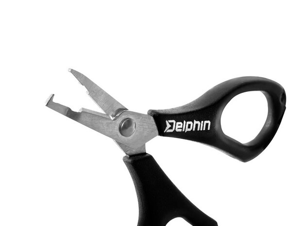 Delphin UNIX multifunctionele RVS visschaar en splitringtang 11 cm