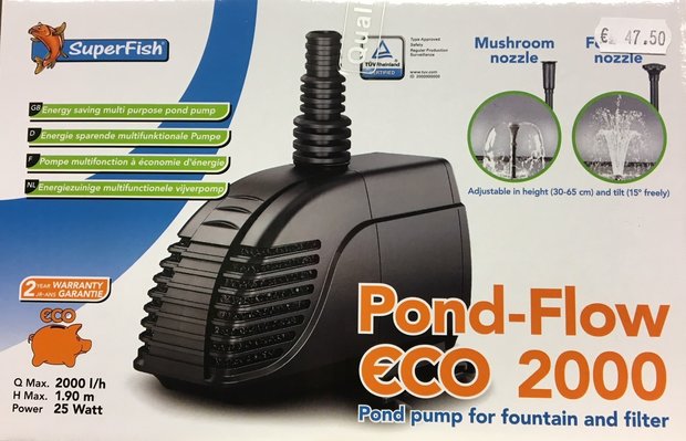 Superfish pondflow eco 2000