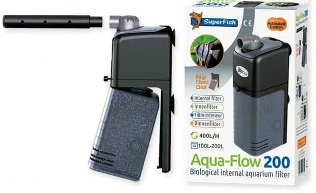 Superfish aquaflow 200 binnenfilter