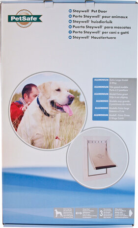 petsafe hondendeur 660 aluminium
