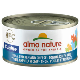 Almo Nature HFC Cuisine Tonijn, Kip en Kaas 70gram