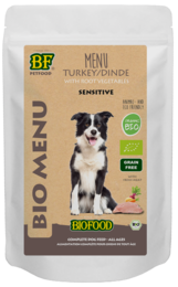 Biofood Organic Kalkoen Menu Pouch 150 gram