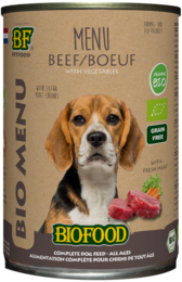 Biofood Organic Rund Menu Blik 400 gram