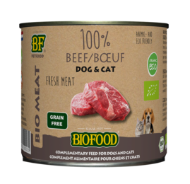 Biofood Organic 100% rundvlees 200 gram