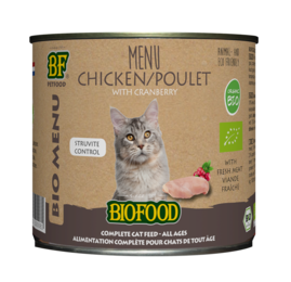 Biofood Organic Kip Menu Blik 200 gram