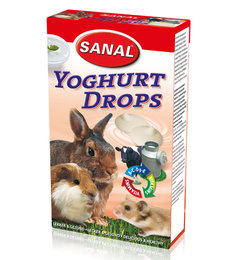 Sanal knaagdier drops yoghurt 45 gram