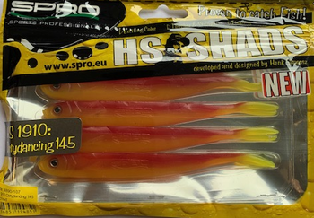 HS Shad 1910 dirty dancing 145 yellow red
