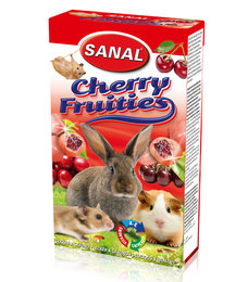 Sanal knaagdier cherry fruities 50 gram