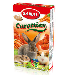 Sanal knaagdier carotties 50 gram