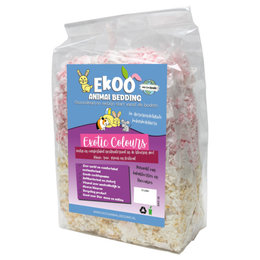 Ekoo animal bedding exotic colours en teabags 3 liter