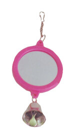 De Boon kunststof ronde spiegel met bel