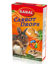 Sanal knaagdier drops wortel 45 gram
