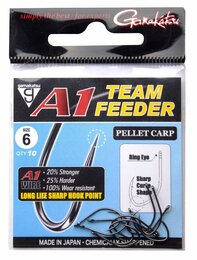 Gamakatsu haak A1 Team Feeder pellet carp