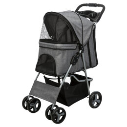 Trixie honden buggy grijs