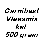 Carnibest Vleesmix Kat 500 gram