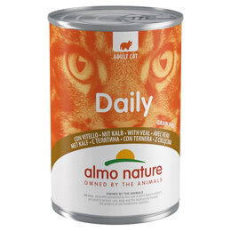 Almo nature daily menu cat kalf 400 gram