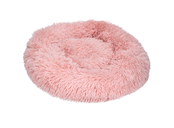 Let's sleep donut hondenmand roze
