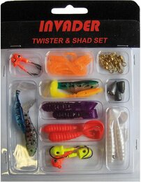 Invader twister en shad set