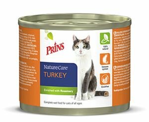 Prins Nature cat kalkoen 200 gram