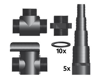 Superfish multi aansluitset 20-25-32-40 mm vijverslang