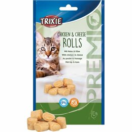 Trixie kattensnoepjes chicken kaas roll 50 gram