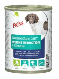 Prins NatureCare Diet Dog weight reduction diabetes 400 gram