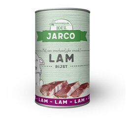 Jarco blik Lam Rijst hondenvoeding 400 gram