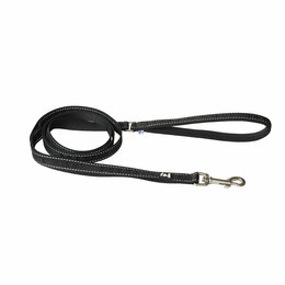 Hurtta Reflective Leash ECO zwart – Duurzame Hondenriem