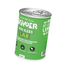 Bravoer blikkie lam 400 gram