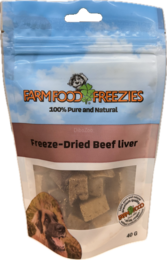 Farm Food Freezies Rundlever 40g – Natuurlijke Hondensnack
