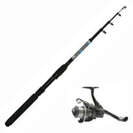 Combo set LFT Battle Camou Telespin 2,10 m met molen