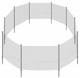 Trixie mobiel  omheining - 15 meter