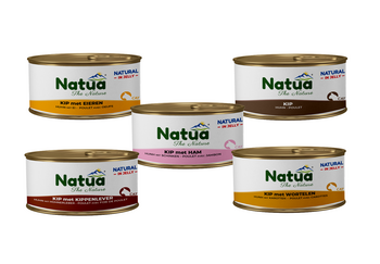 Natua kattenvoer 85g blikjes kip | 5 varianten natuurlijk natvoer