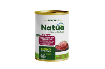 Natua puppyvoer Ham blik 400 gram