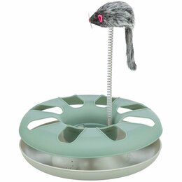 Trixie crazy circle met pluche muis Trixie crazy circle met pluche muis